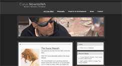 Desktop Screenshot of cyrusnowrasteh.com